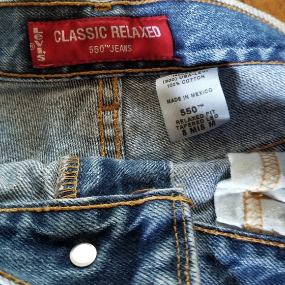 Vintage ◇ Levi's Classic Cutoff Jean Shorts - Picture 3 of 4